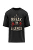 XAPE X AMC Break the Silence Oversized Tee - Black