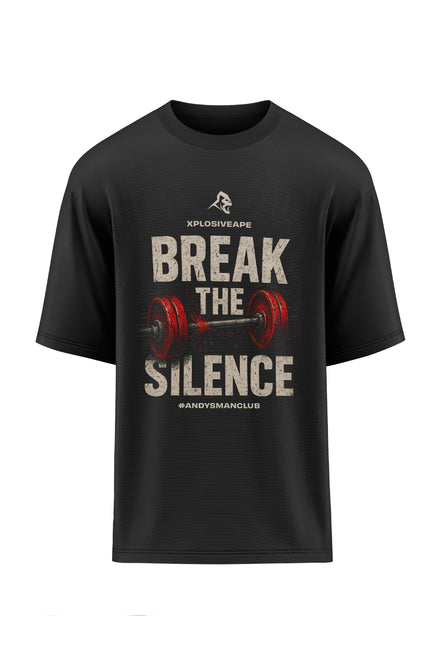 XAPE X AMC Break the Silence Oversized Tee - Black