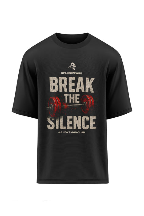 XAPE X AMC Break the Silence Oversized Tee - Black