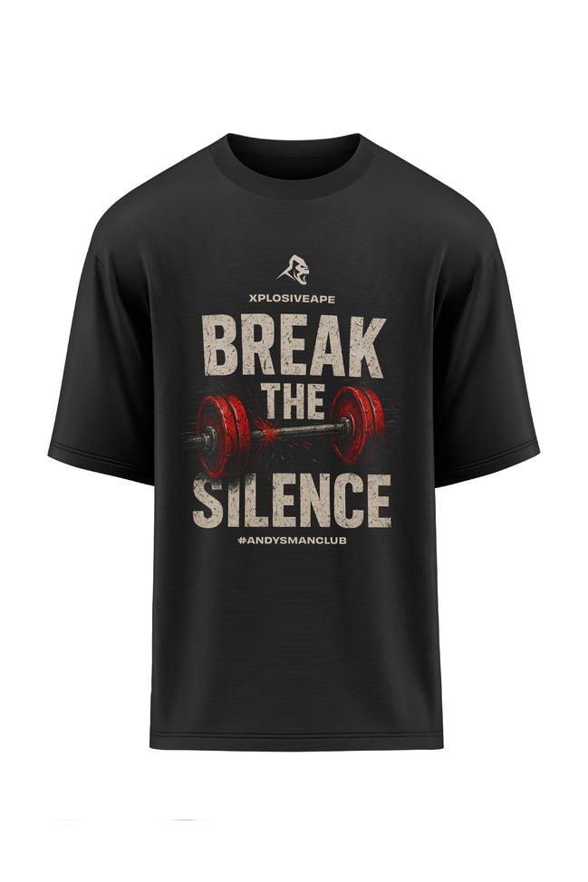 XAPE X AMC Break the Silence Oversized Tee - Black