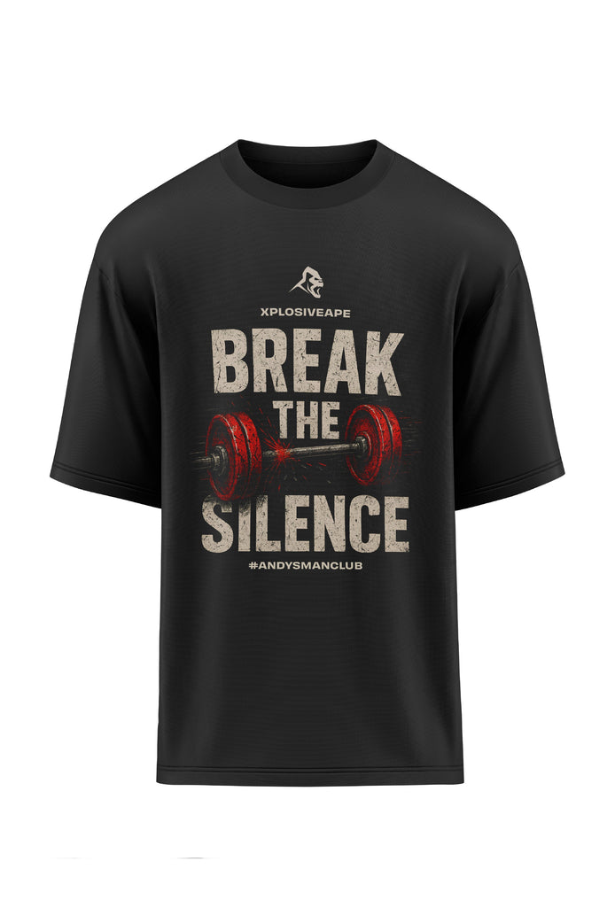 XAPE X AMC Break the Silence Oversized Tee - Black