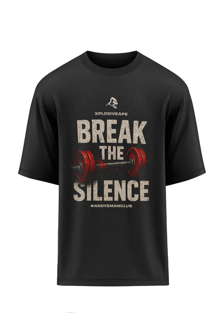 XAPE X AMC Break the Silence Oversized Tee - Black
