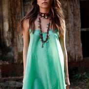 ANVI Silk Dress