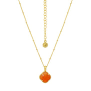 Tyche Gemstone Necklace Carnelian
