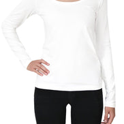 Organic Stretch Long Sleeve T-Shirt: Women's