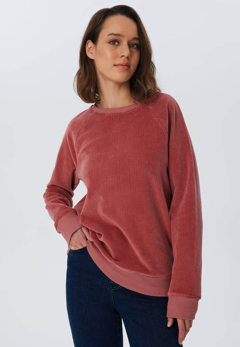 Organic Corduroy Sweatshirt: Women's