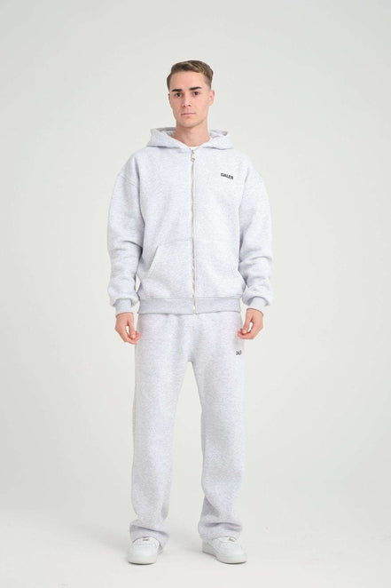 Basic Jogger Pants - Grey Melange