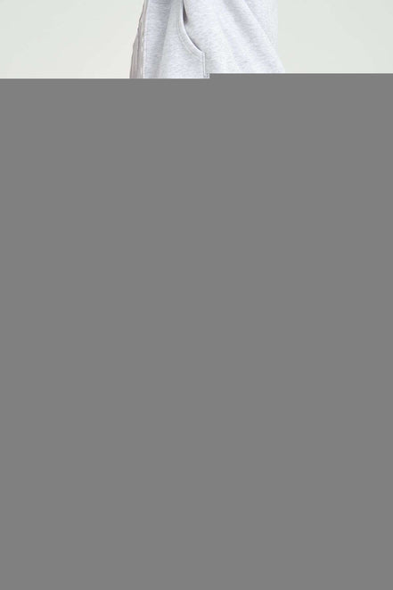 Basic Jogger Pants - Grey Melange