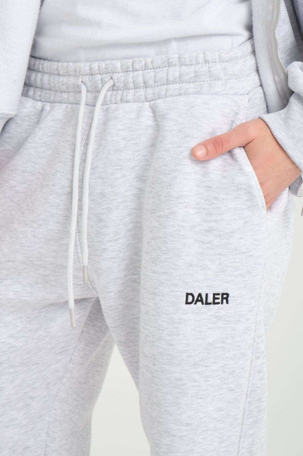 Basic Jogger Pants - Grey Melange