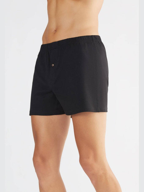 Organic Boxer Shorts with Button: Men's