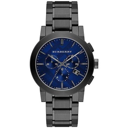 Burberry watch BU9365 Gunmetal Blue Dial