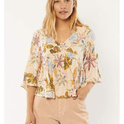 Sisstrevolution Cape may woven top