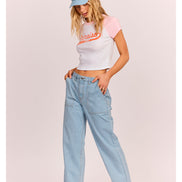 Sisstr Yours Truly Denim Cap