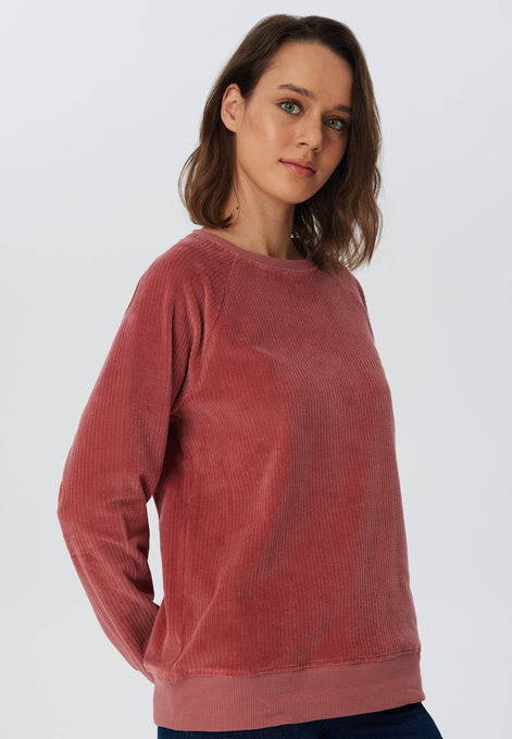 Organic Corduroy Sweatshirt: Women's
