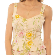 Amuse Society Siva Tank woven blouse