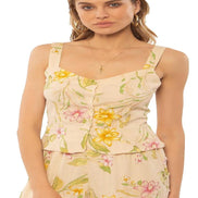 Amuse Society Siva Tank woven blouse