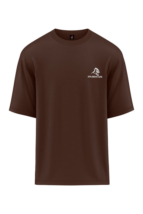 XAPE Classic Oversized Tee - Chocolate