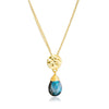 Classic Athena Kate Gemstone Necklace: Labradorite