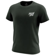 XAPE Classic Brush Script X Tech Tee - Forest Green