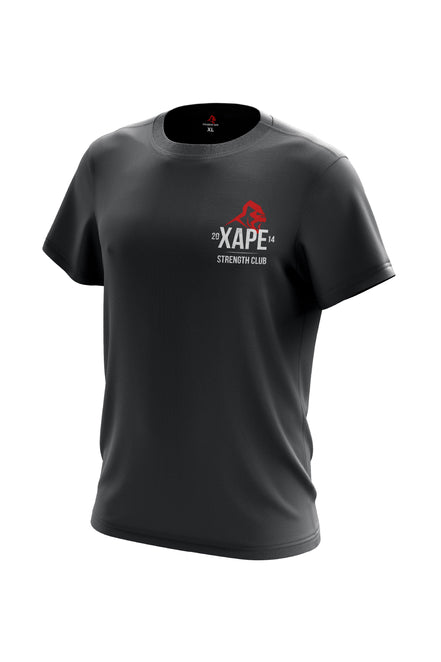 XAPE Classic Strength Club Tee - Charcoal