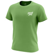 XAPE Classic Brush Script X Tech Tee - Lime
