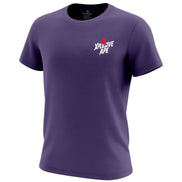 XAPE Classic Stencil Logo X Tech Tee - Purple