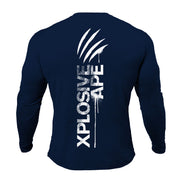 XAPE Claw Long Sleeve Tee - Navy