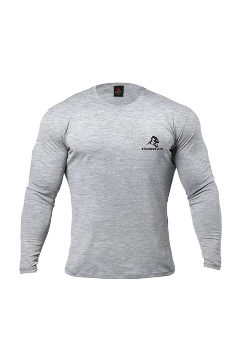 XAPE Claw Long Sleeve Tee - Sports Grey