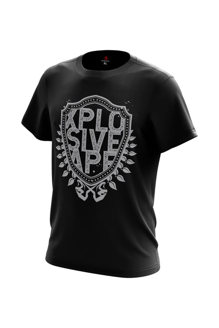 XAPE Crest Shield Tee - Black