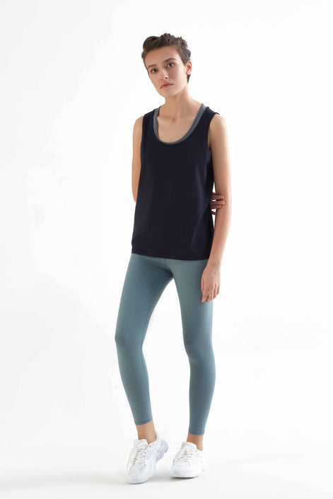 Organic 7/8 Stretch Leggings: Women's