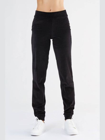 Organic Soft Fleece Cuffed Sweatpants: Women's