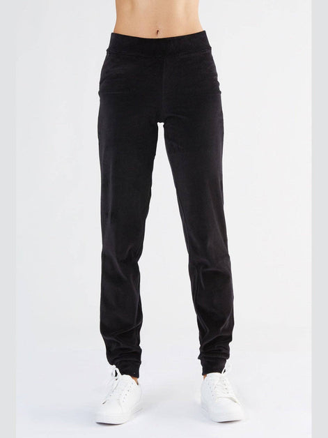 Organic Soft Fleece Cuffed Sweatpants: Women's