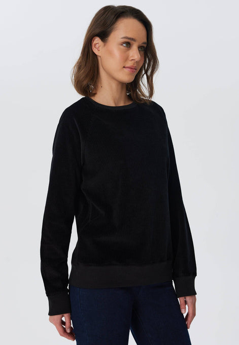 Organic Corduroy Sweatshirt: Women's