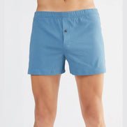 Organic Boxer Shorts with Button: Men's