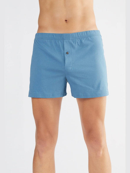 Organic Boxer Shorts with Button: Men's