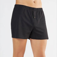 Organic Boxer Shorts with Button: Men's
