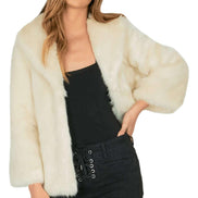 Amuse society Fur ever mine jacket
