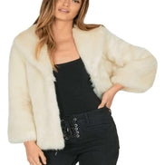 Amuse society Fur ever mine jacket