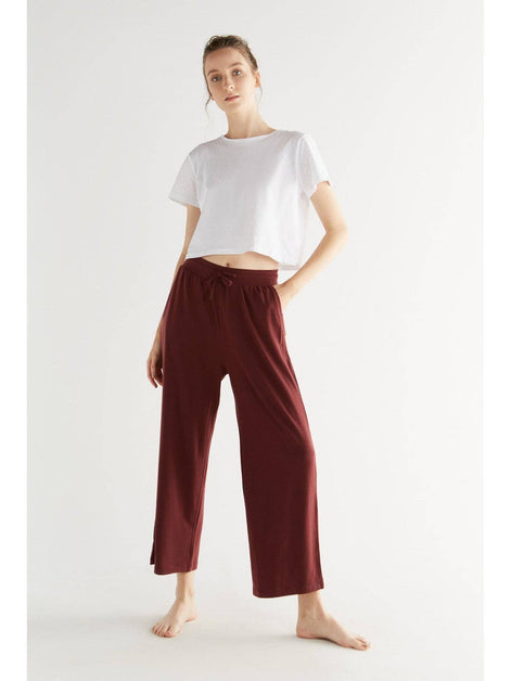 Tencel Wide Leg Trousers: Women's
