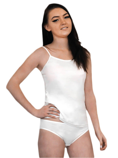Organic Vest with Spaghetti Straps: Women's