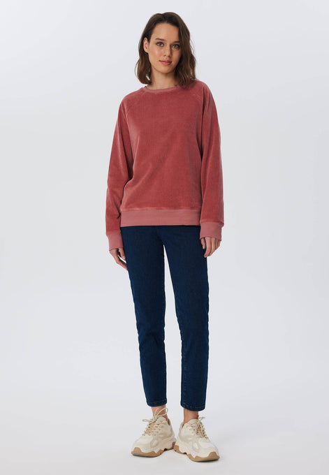 Organic Corduroy Sweatshirt: Women's