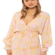 Amuse Society Constellation mini L/S woven dress