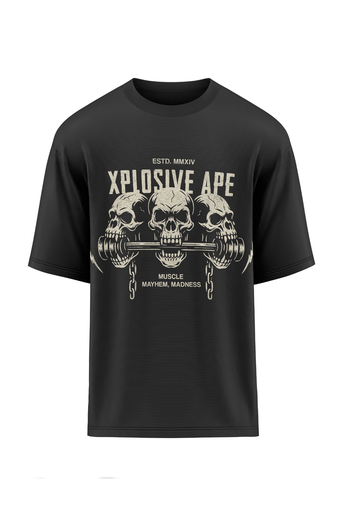 XAPE Feast of Force Oversized Tee - Black