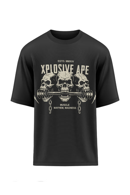 XAPE Feast of Force Oversized Tee - Black