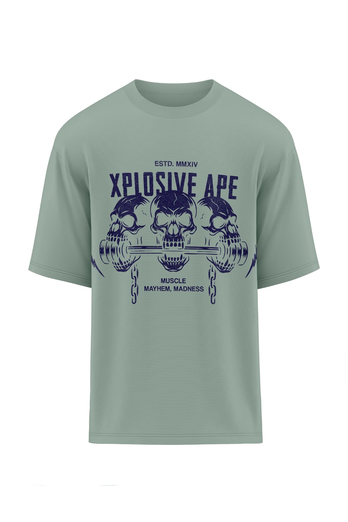 XAPE Feast of Force Oversized Tee - Sage