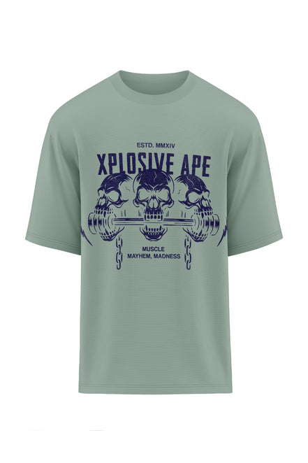 XAPE Feast of Force Oversized Tee - Sage
