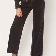 Amuse Society Gabi crop flare denim pant