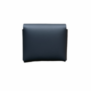 Handmade Leather Simple Coin Purse - Graphite