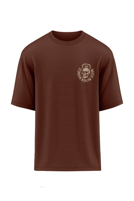 XAPE Hardwired Oversized Tee - Chocolate
