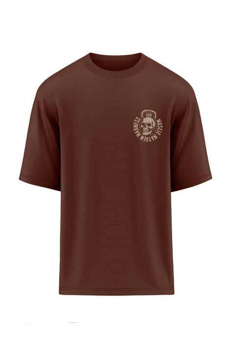 XAPE Hardwired Oversized Tee - Chocolate
